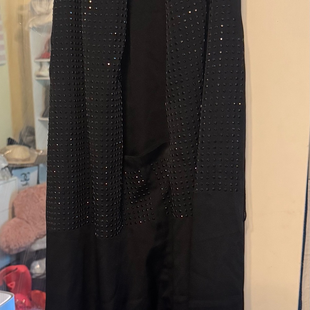 Esley Black DRESS/TUNIC with Studded Detail